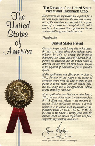 United States Patent
