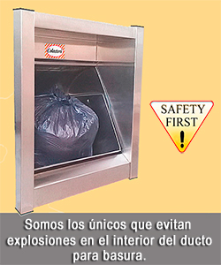 Ductos para basura en edificios